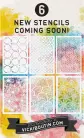Vicki Boutin Exclusive Stencil Set #2